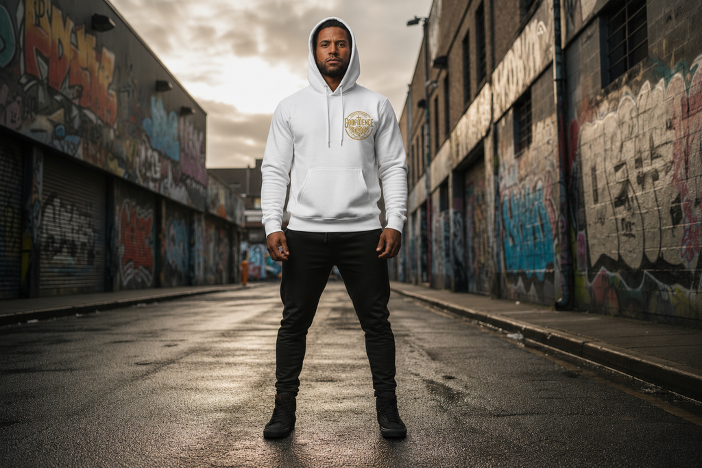 Godfidence Hoodie-White