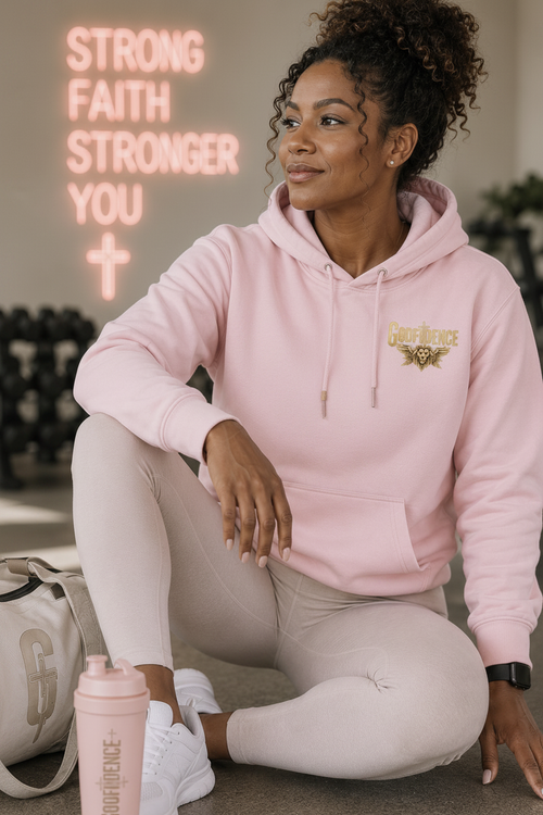Godfidence Hoodie - Left Chest Logo Only
