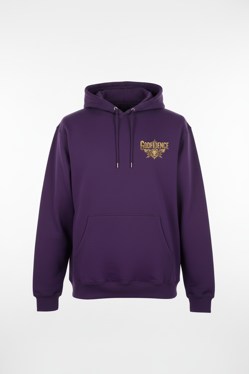 Godfidence Hoodie-Purple