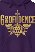 GODFIDENCE Purple Hoodie
