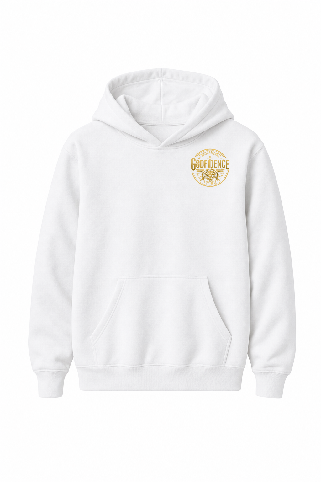 Godfidence Hoodie-White